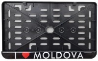 Suport pentru numere auto Automotiv TIP 2 Moto 1pcs I love Moldova