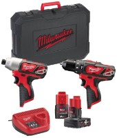 Набор Milwaukee M12BPP2B-421C (4933443497)