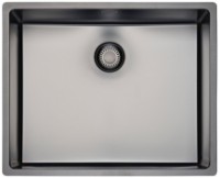 Chiuvetă de bucătărie Reginox New York 50x40 Comfort Gun Metal Silver