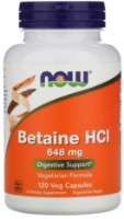Aminoacizi NOW Betaine HCL 120cap