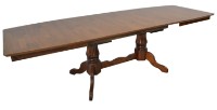 Обеденный стол раскладной Evelin HV 32 V Burnish Oak