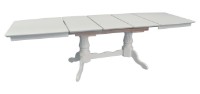 Обеденный стол раскладной Evelin HV 32 V White