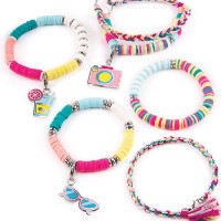 Set de realizare a bijuteriilor Make it Real Summer Vibes Heishi Bead Bracelets (1317M)