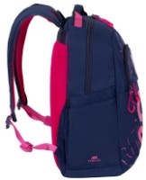 Rucsac pentru oraș Rivacase 5430 Dark Blue/Pink imaginea #4 — magazin online Desire.md