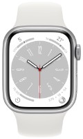 Smartwatch Apple Watch Series 8 45mm Silver Aluminium Case with White Sport Band (MP6N3)