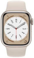 Смарт-часы Apple Watch Series 8 45mm Starlight Aluminium Case with Starlight Sport Band (MNP23)