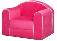 Fotoliu pliabil  pentru copii Edka Pliabil Star Kids M84 Pink Raspberry
