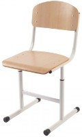 Школьный стул Tisam (90295HPL) Серый/Бук