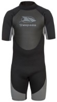 Costum neopren Trespass 3mm Short Wetsuit Black S (MACLSMB20001)