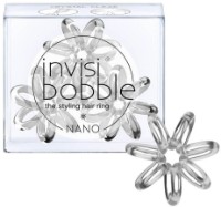 Elastice pentru păr Invisibobble Nano Crystal Clear 3pcs