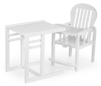 Scaun de masa Eucalyptus Tessa White (DS2-K01)