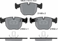 Комплект тормозных колодок TEXTAR 2148602 фото №2 — интернет-магазин Desire.md