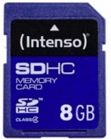 Карта памяти Intenso SD 8GB Class 4