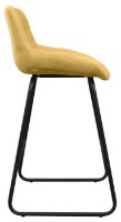 Scaun de bar Новый стиль Nicole CFS Hoker LB Soro-40 Black Leg Yellow imaginea #3 — magazin online Desire.md