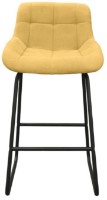 Scaun de bar Новый стиль Nicole CFS Hoker LB Soro-40 Black Leg Yellow imaginea #4 — magazin online Desire.md
