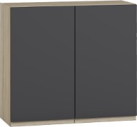 Bucatarie modulara Magnusplus Jetta Sus №3 Graphite/Oak Sonoma