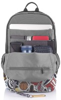 Rucsac pentru oraș XD Design Bobby Soft Art Grafitti Blue (P705.867) imaginea #6 — magazin online Desire.md