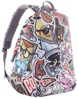 Rucsac pentru oraș XD Design Bobby Soft Art Grafitti Blue (P705.867) imaginea #1 — magazin online Desire.md