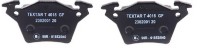 Set placute frână TEXTAR 2302001