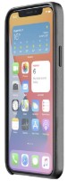 Husa de protecție CellularLine Apple iPhone 12 mini Leather Effect Black imaginea #2 — magazin online Desire.md