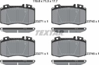 Set placute frână TEXTAR 2374502 imaginea #2 — magazin online Desire.md