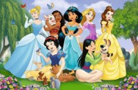 Пазл Trefl 104 Princesses in the Garden (50019)