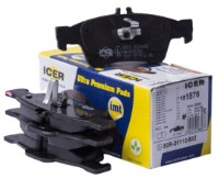 Комплект тормозных колодок ICER 181576