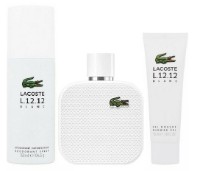 Set de parfumuri pentru el Lacoste L.12.12. Blanc EDT 100ml + Deo Spray 150ml + Shower Gel 50ml