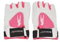 Перчатки для тренировок Biotech Pink Fit 1 White/Pink S