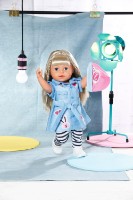 Одежда для кукол Zapf Baby Born Deluxe Jeans Dress (832585)