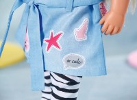 Haine pentru păpuși Zapf Baby Born Deluxe Jeans Dress (832585)