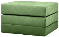 Бескаркасные раскладной пуфик Edka Puf pliant 3 M27 Green