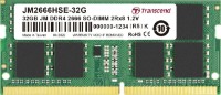 Оперативная память Transcend 32Gb DDR4-2666MHz SODIMM (JM2666HSE-32G)