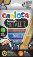 Creioane colorate Carioca Temperello Metalic 6pcs