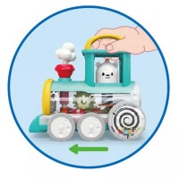 Игрушка каталка Hola Toys Push Along Train Engine (E7995A)
