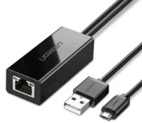 Переходник Ugreen Micro USB to Ethernet Black (30985)