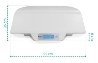 Cântar electronic pentru bebeluși Zopa 0.02-20kg (44457)