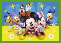 Пазл Trefl 4in1 Mickey Mouse Among Friends (34616)