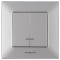 Выключатель Panasonic Arkedia Slim (WNTC00102SL)