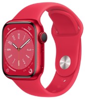 Смарт-часы Apple Watch Series 8 GPS 45mm Product Red Aluminium Case with Product Red Sport Band (MNP43)