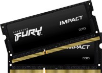 Оперативная память Kingston Fury Impact 16Gb DDR3L-1600MHz SODIMM Kit (KF316LS9IBK2/16)