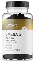 Жирные кислоты Ostrovit Omega 3 D3+K2 90cap
