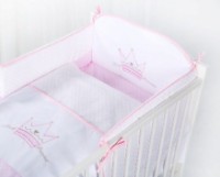 Lenjerie de pat pentru copii Albero Mio Korona Pink (C-3 H090)