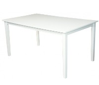 Обеденный стол Elvila 7008T White