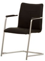 Офисный стул Новый стиль Desilva Arm Black Eco-30