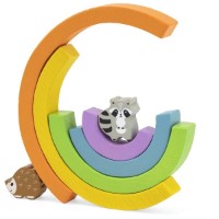 Joc educativ Viga Rainbow Balacing Blocks (44590) imaginea #3 — magazin online Desire.md