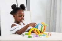 Joc educativ Viga Rainbow Balacing Blocks (44590) imaginea #4 — magazin online Desire.md