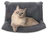 Лежак для собак и кошек Leopet Relax Grey 46x30x25cm