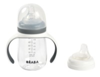 Бутылочка для кормления Beaba 2in1 Mineral Grey 210ml (913532) фото №5 — интернет-магазин Desire.md