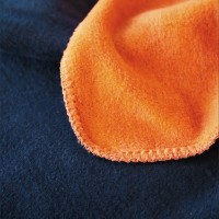 Плед Issimo Simply Blanket Navy/Orange 150x200
